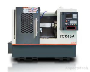 Токарный станок с ЧПУ с наклонной станиной TCK46A