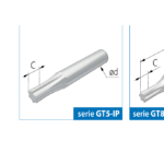 Схема профиля TORX PLUS: размеры A, B, H, C, L, ød